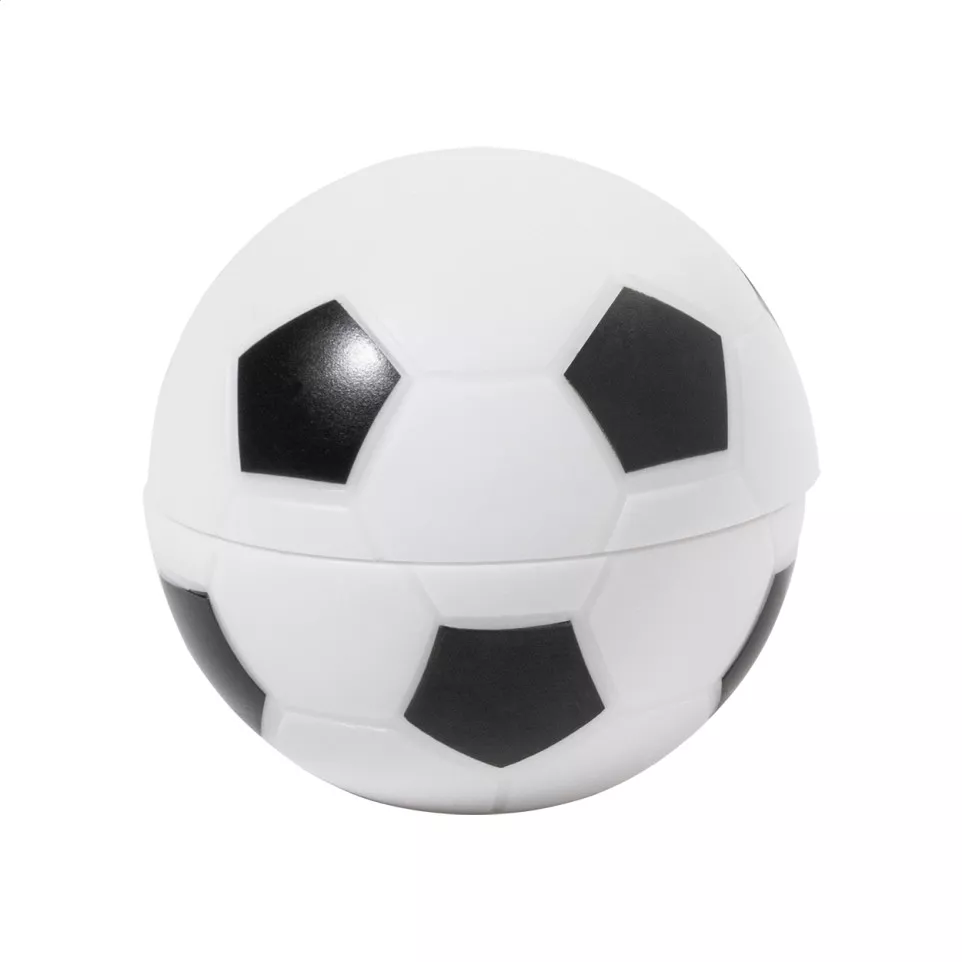 Lipfan white black football lip balm 