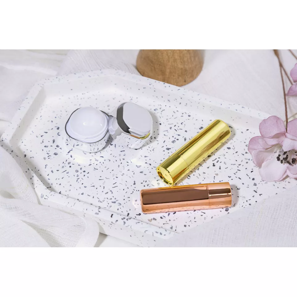 Cuboris Shine silver  lip balm 