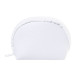 CreaBeauty Soft S white  custom RPET cosmetic bag 