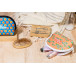 CreaBeauty Soft S white  custom RPET cosmetic bag 