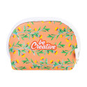 CreaBeauty Soft S blanc  Trousse de toilette en RPET 