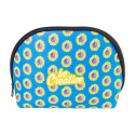CreaBeauty Soft M black  custom RPET cosmetic bag 