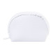CreaBeauty Soft M white  custom RPET cosmetic bag 
