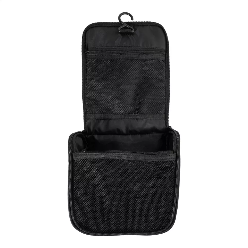 Susity black  hanging RPET cosmetic bag 