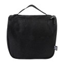 Susity black  hanging RPET cosmetic bag 