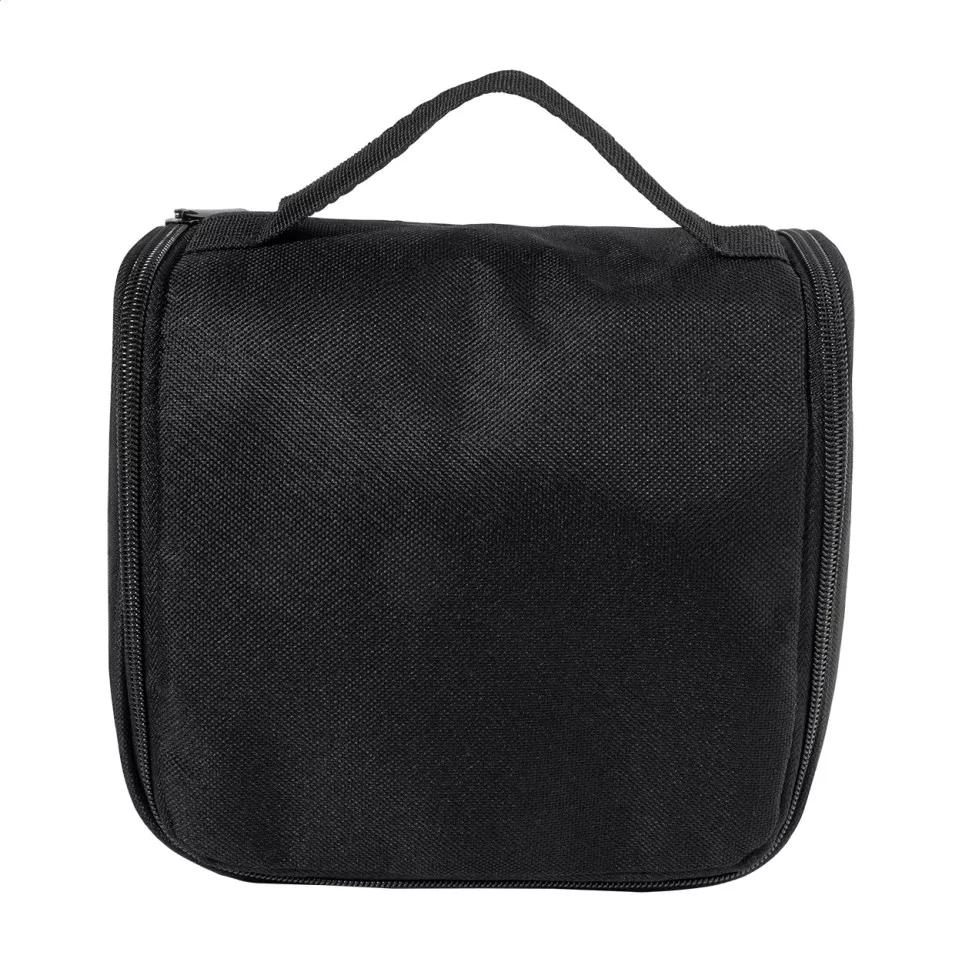 Susity black  hanging RPET cosmetic bag 