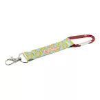 SuboRing Double rood  custom made RPET-sleutelhanger 