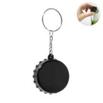 Popcap noir  Porte-clés décapsuleur en ABS 