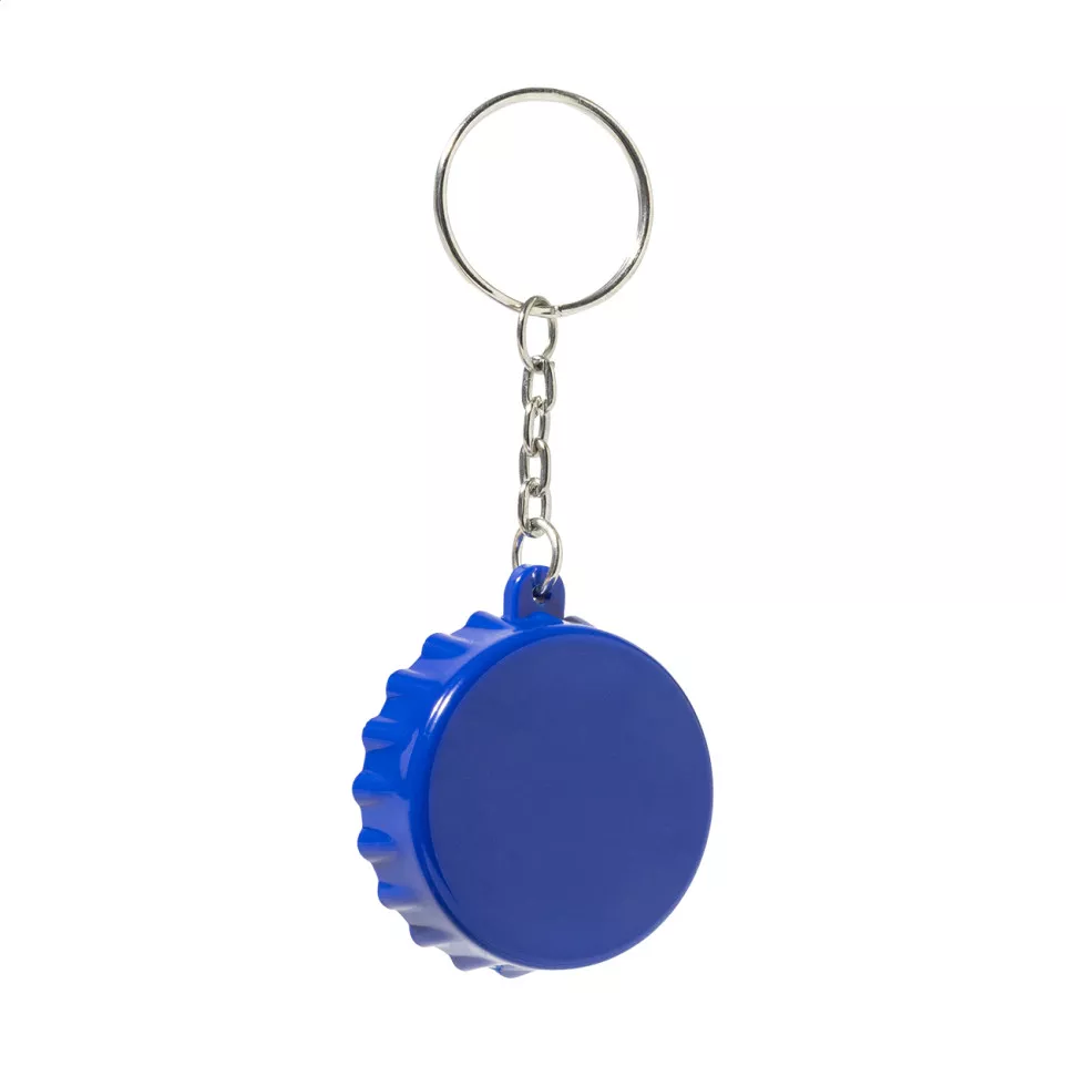 Popcap blue  RABS bottle opener keyring 