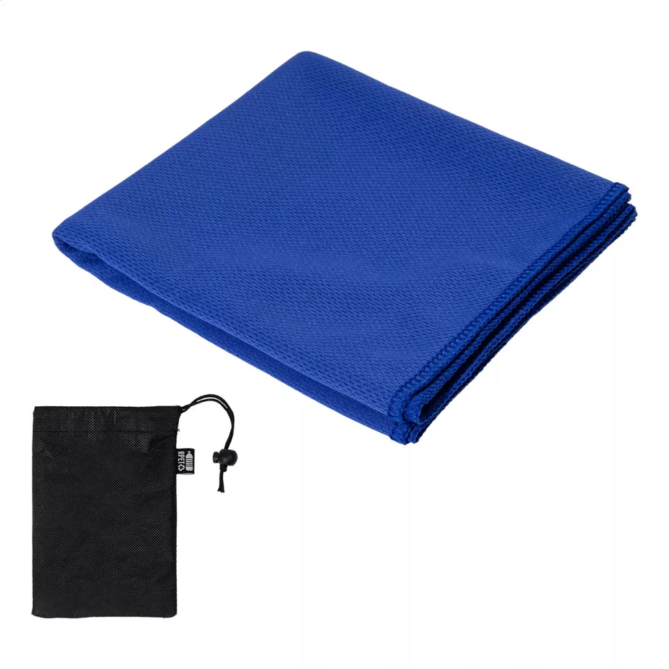 Endure blauw  RPET handdoek 