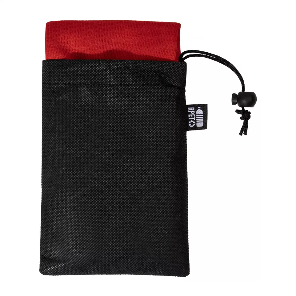 Endure rood  RPET handdoek 