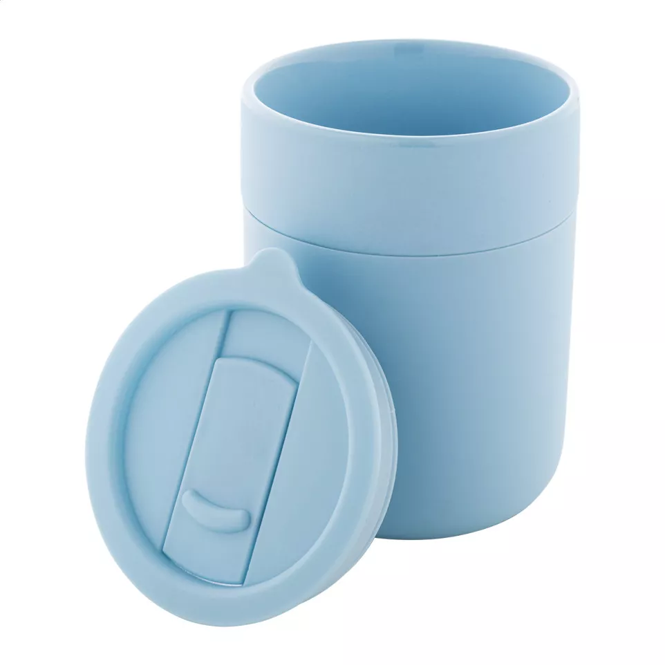 Liberica licht blauw  reis beker 