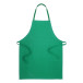 Commis groen  katoenschort 