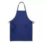 Commis donker blauw  katoenschort 