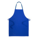 Commis bleu  tablier en coton recyclé 