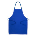 Commis bleu  tablier en coton recyclé 
