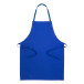 Commis bleu  tablier en coton recyclé 
