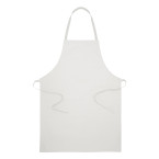 Commis white  cotton apron 