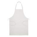 Commis white  cotton apron 