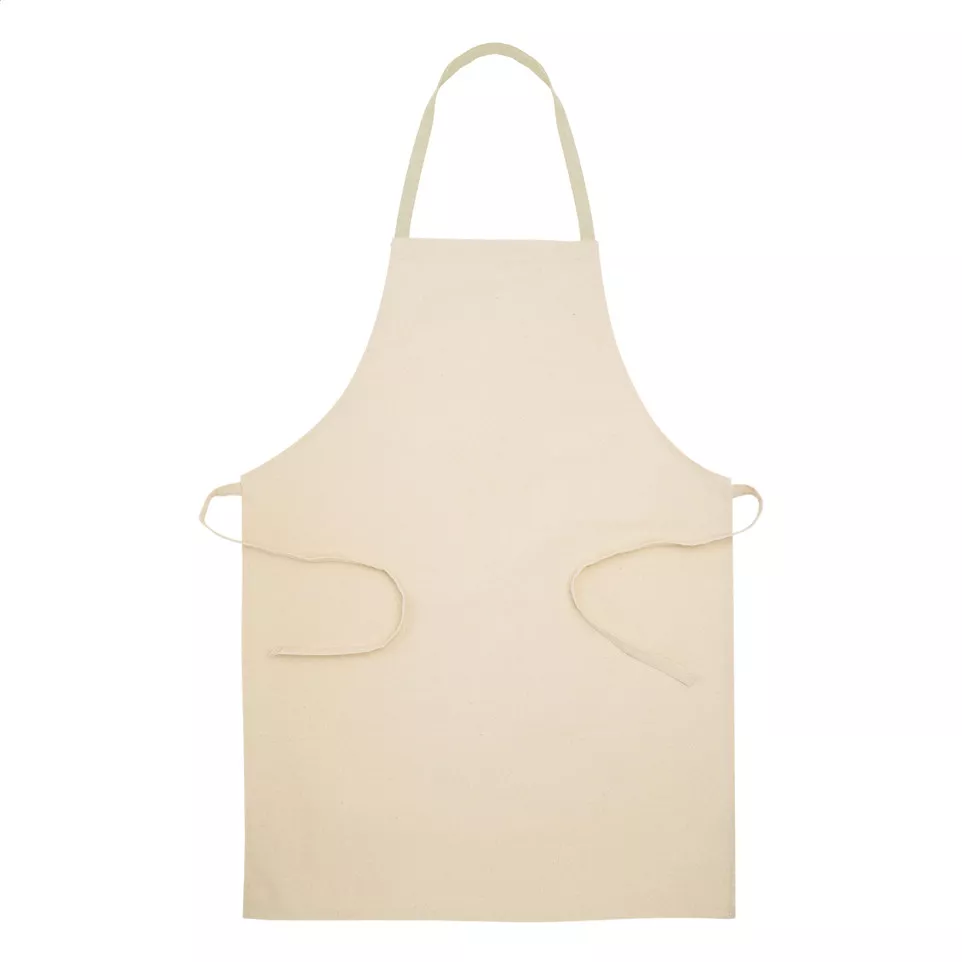Commis natural  cotton apron 