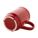 Marknad rood  stapelbare keramische mok 