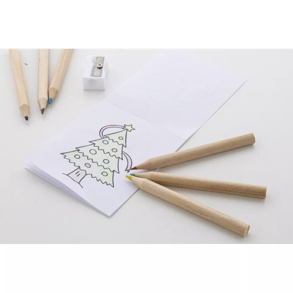 Jolably natural  Christmas colouring...