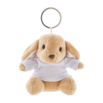 BunnyFob brown  plush bunny...
