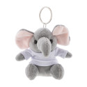 TrumpFob gris  porte-clés éléphant en peluche 