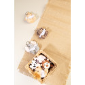 ApeFob brown  plush monkey keyring 