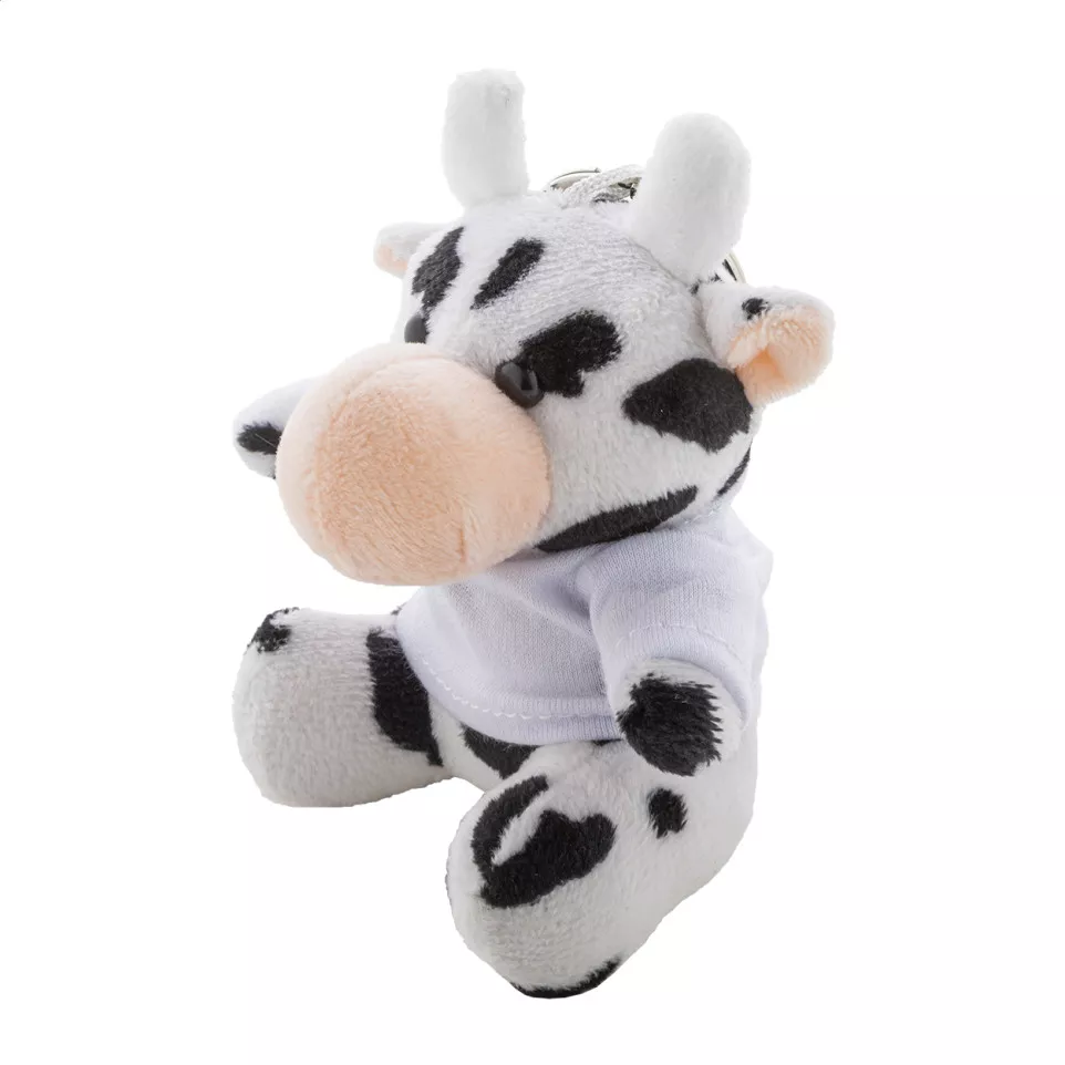 CowFob blanc noir porte-clés vache en...