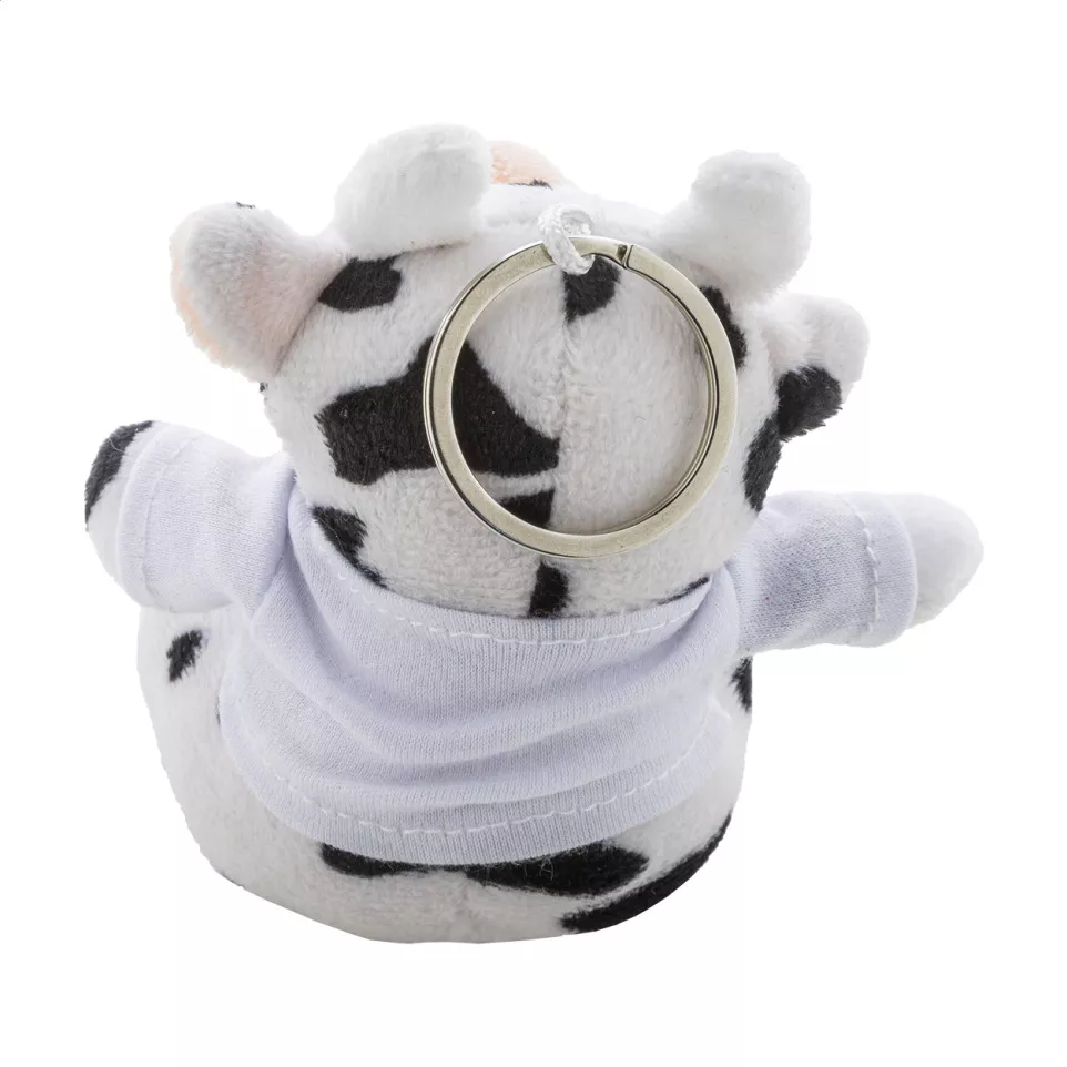 CowFob blanc noir porte-clés vache en...