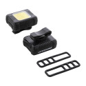 Cobik noir  éclairage rechargeable pour bicyclette 