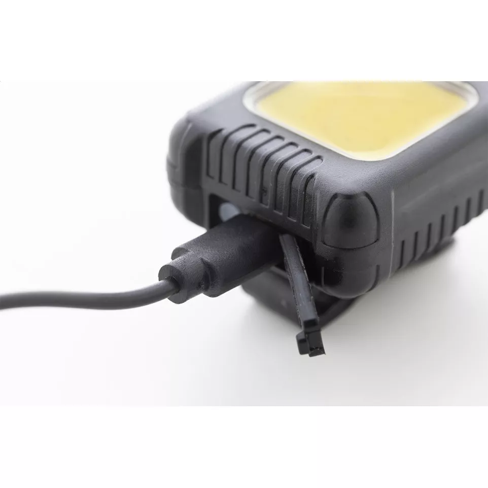 Cobik zwart  oplaadbare fiets lichtset 