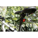 Cobik black  rechargeable bicycle light set 