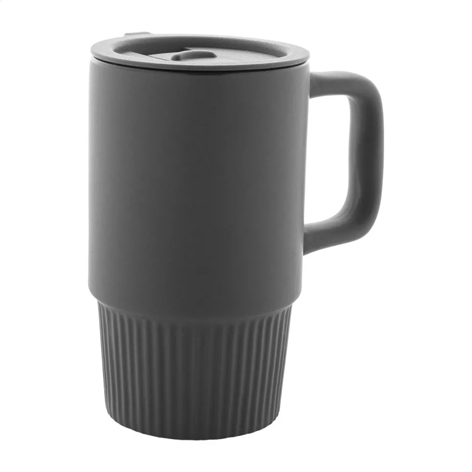 Freyja dark grey  travel mug 