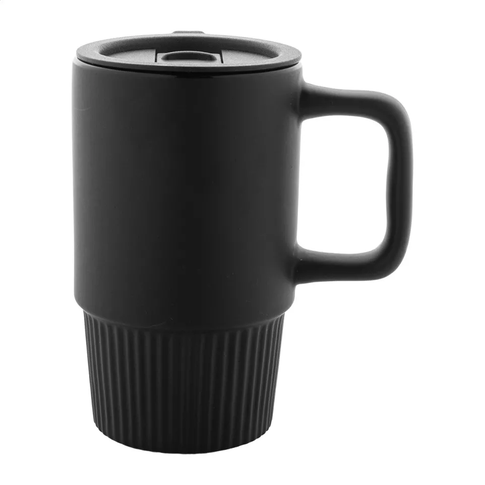 Freyja black  travel mug 