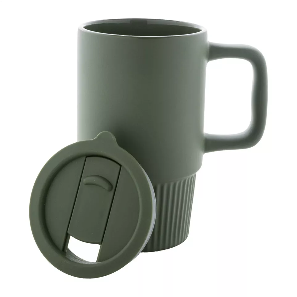 Freyja green  travel mug 