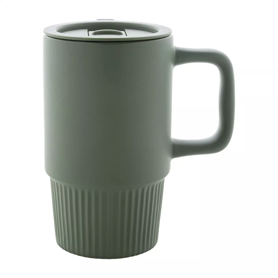 Freyja green  travel mug 