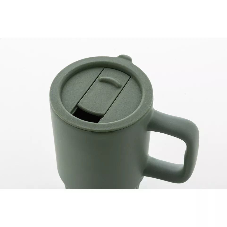 Freyja green  travel mug 