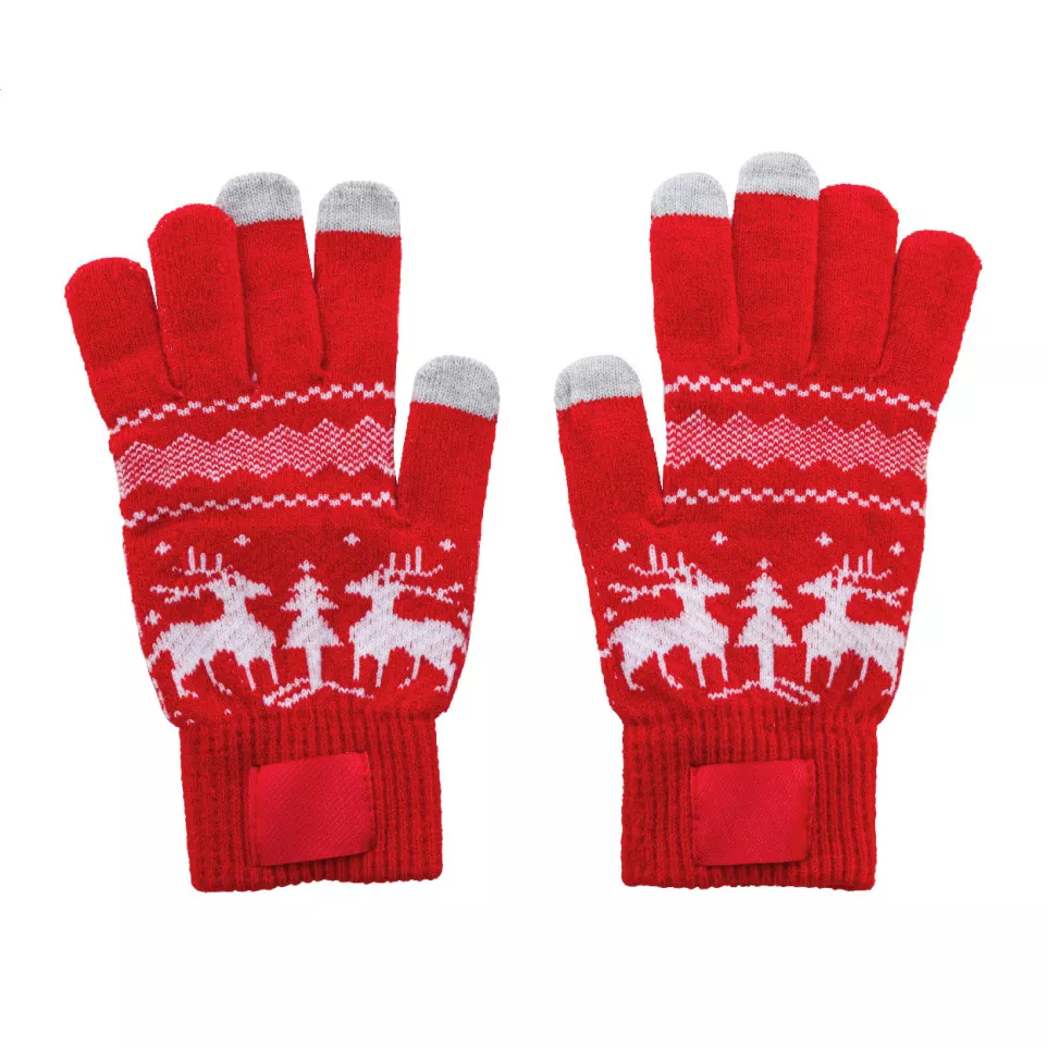 Skandihand rood  Kerst touchscreen...