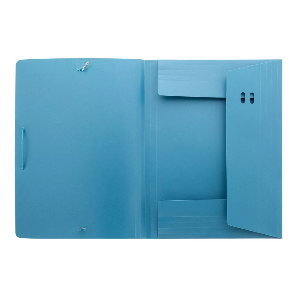 Wheadoc blue  document folder 