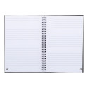 Strobus A5 noir  Carnet de notes 