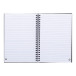 Strobus A5 zwart  notebook 