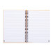 Strobus A5 orange  Carnet de notes 