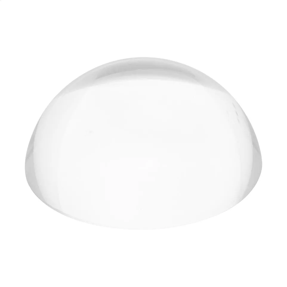 Hemisphere transparent  paperweight 
