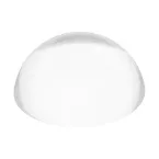 Hemisphere transparent  paperweight 