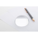 Hemisphere transparant  paperweight 
