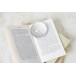 Hemisphere transparant  paperweight 