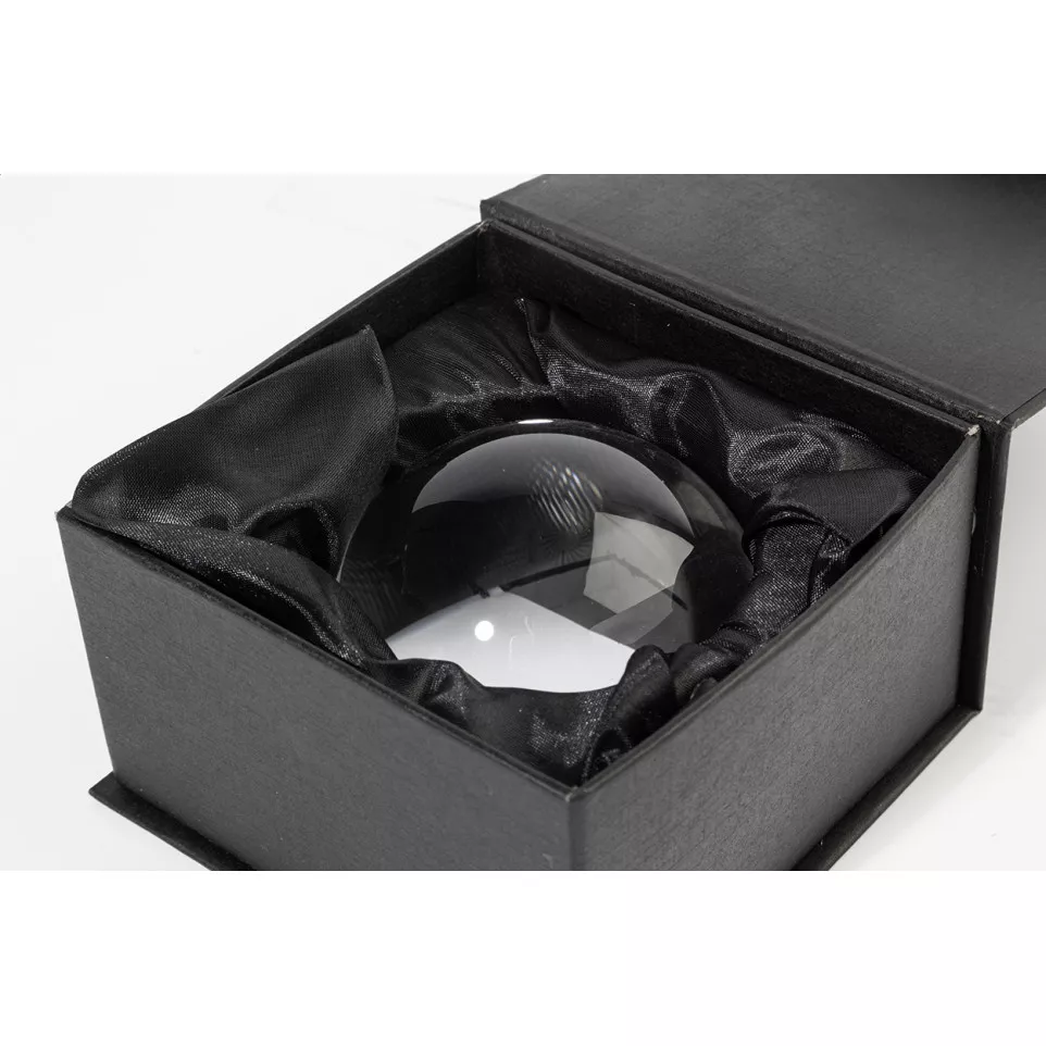 Hemisphere transparant  paperweight 