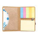 Cardnot natural  card holder sticky notepad 